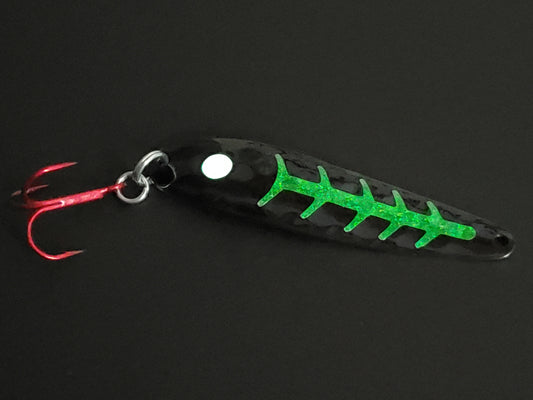 Fisher Tackle SuperGlow 'Certain Death' Spoon