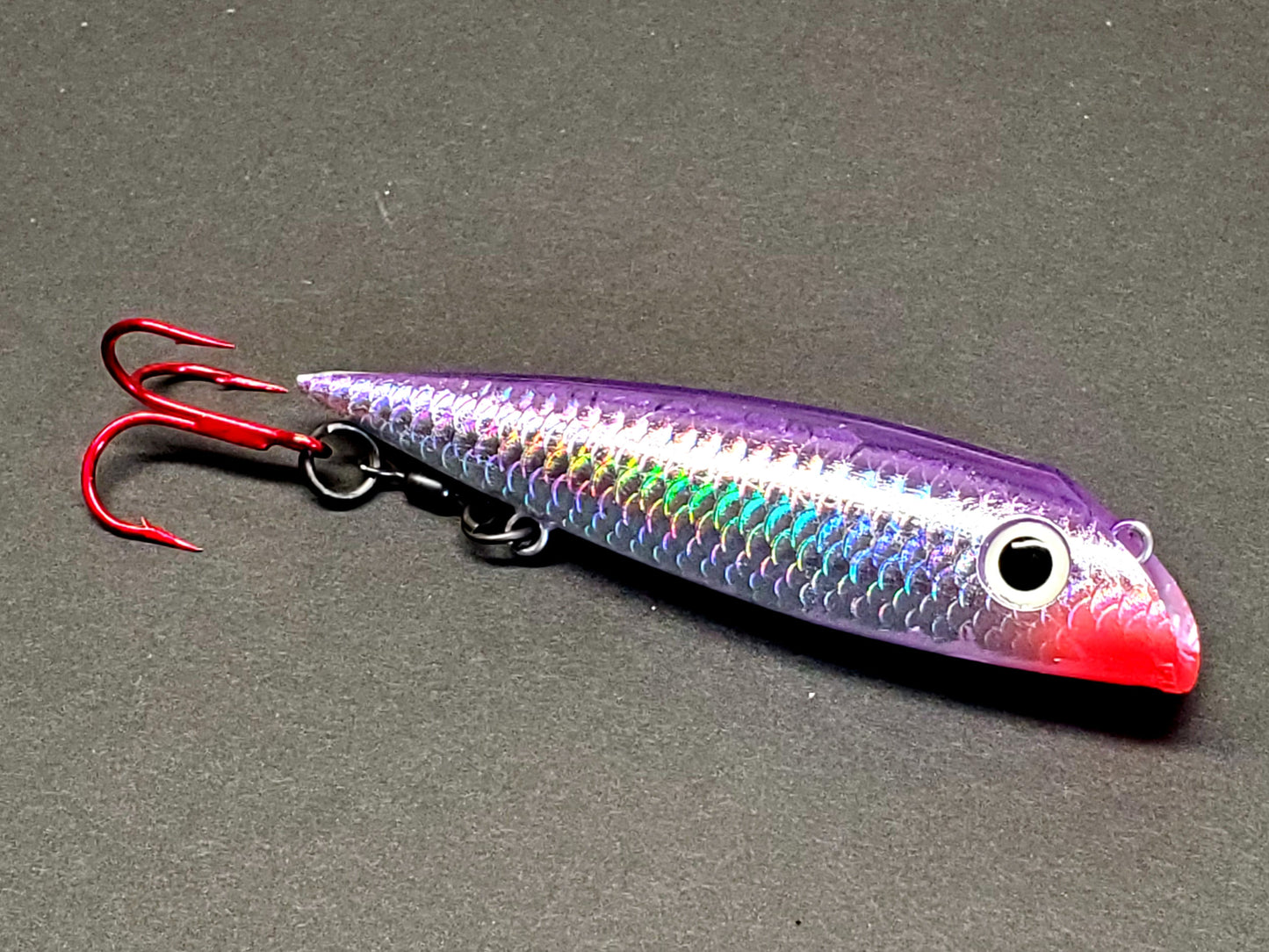 FishGunn Salmon Trolling Plug 'Purple Flash'