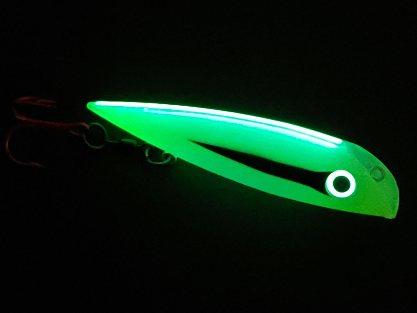 FishGunn Salmon Trolling Plug 'Lime Hornet'
