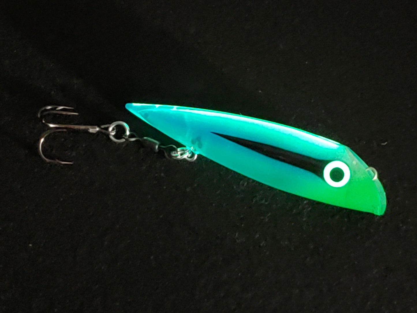 FishGunn Salmon Trolling Plug 'BlueGreen Hornet'