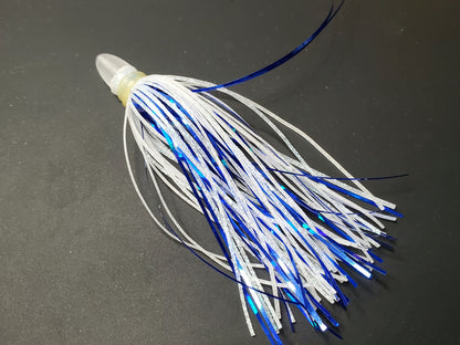 SuperGlow Twinkie Trolling Fly Skirts – Peanut & Meat Rig Flies | 3-Pack