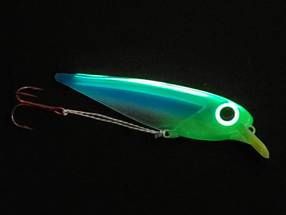 FlatFin Minnow 'Dolphin' Salmon Trolling Lure