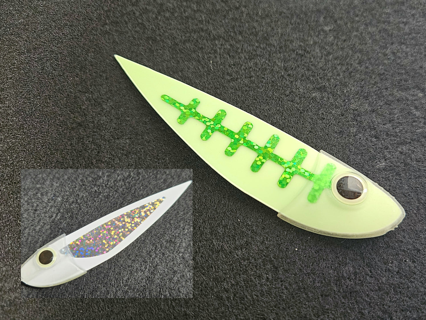 Gunnee StripFly Trolling Strip – UV Glow Trolling Fly | Fisher Tackle