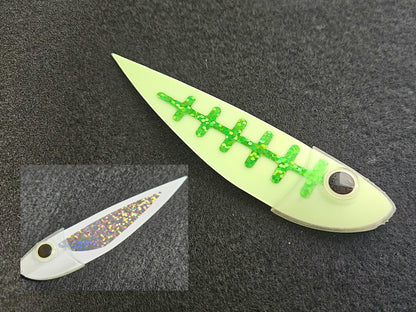 Gunnee StripFly Trolling Strip – UV Glow Trolling Fly | Fisher Tackle