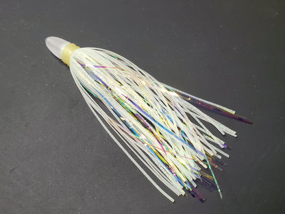 SuperGlow Twinkie Trolling Fly Skirts – Peanut & Meat Rig Flies | 3-Pack