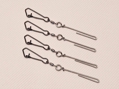 4pcs - Cannonball Sinker Hangers - Downrigger Substitute