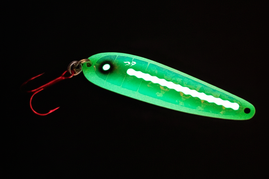 Green Zit Ripper glowing spoon - 2% zoom