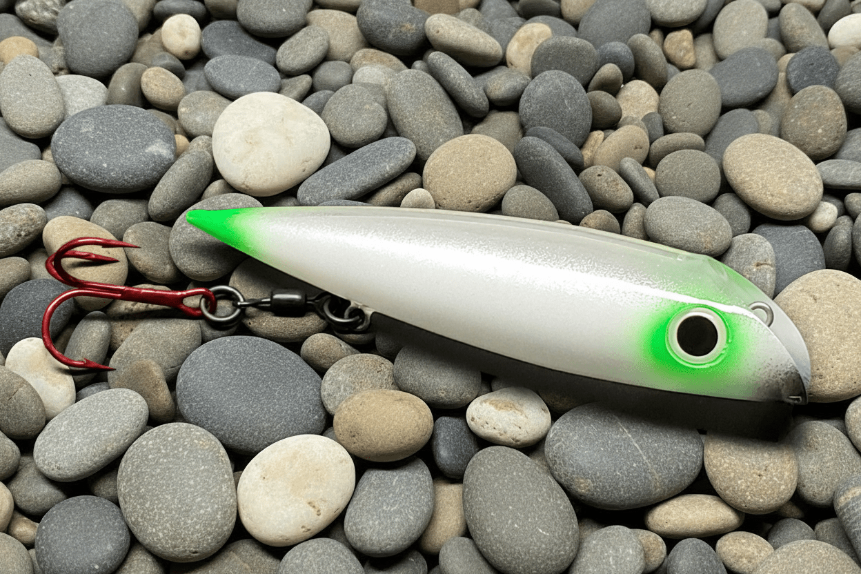 FishGunn Salmon Plug 'Green Rhinosaur' - Fisher Tackle Company