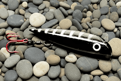 FishGunn Salmon Plug 'Black Racer' by Fisher Tackle - Fisher Tackle Company