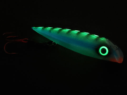 FishGunn Salmon Plug 'Blue Racer' - Fisher Tackle Company