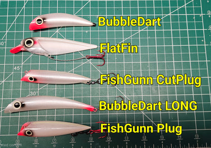 BubbleDart Long 'Green Racer' Trolling Stickbait