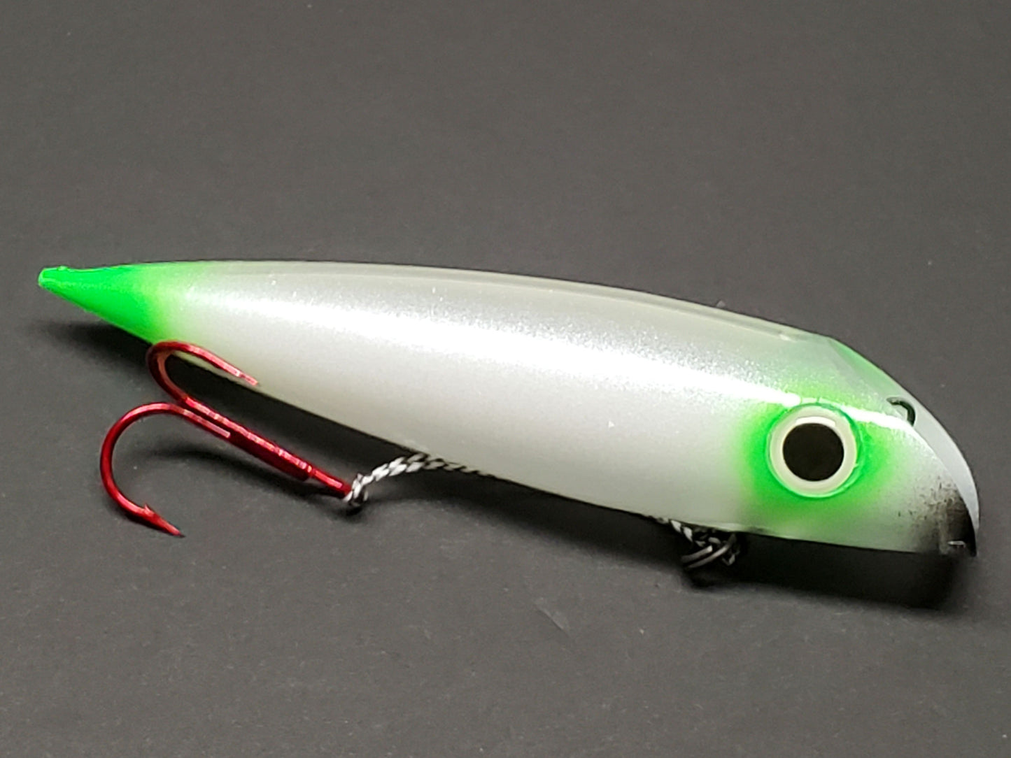 FishGunn Salmon Plug 'Green Rhinosaur' - Fisher Tackle Company