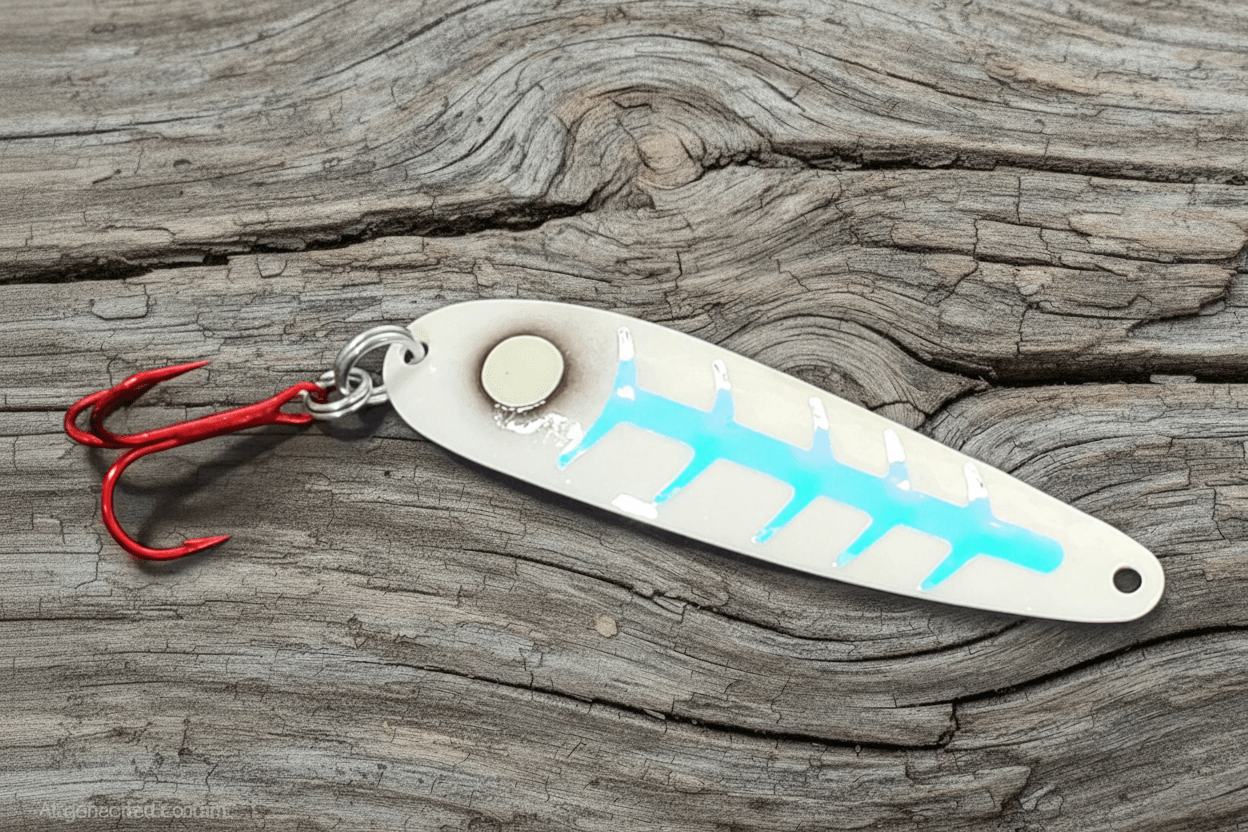 Fisher Tackle SuperGlow 'Pearl Zombie' Spoon - Fisher Tackle Company