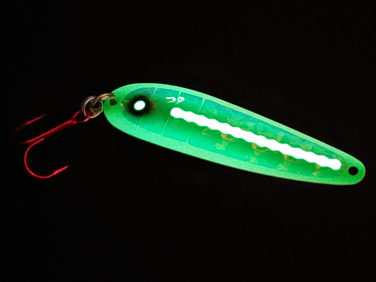 Fisher Tackle SuperGlow 'Green Zit Ripper' Spoon - Fisher Tackle Company