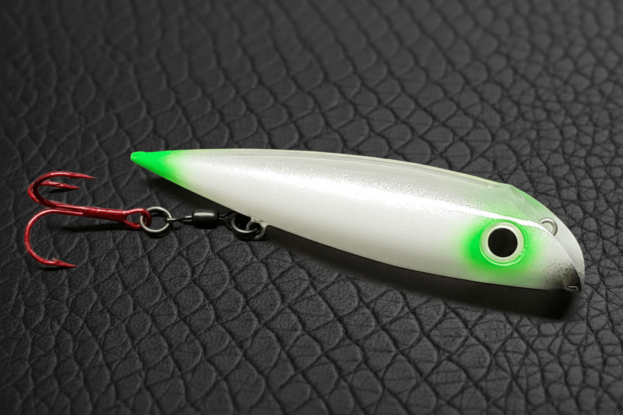 FishGunn Salmon Plug 'Green Rhinosaur' - Fisher Tackle Company