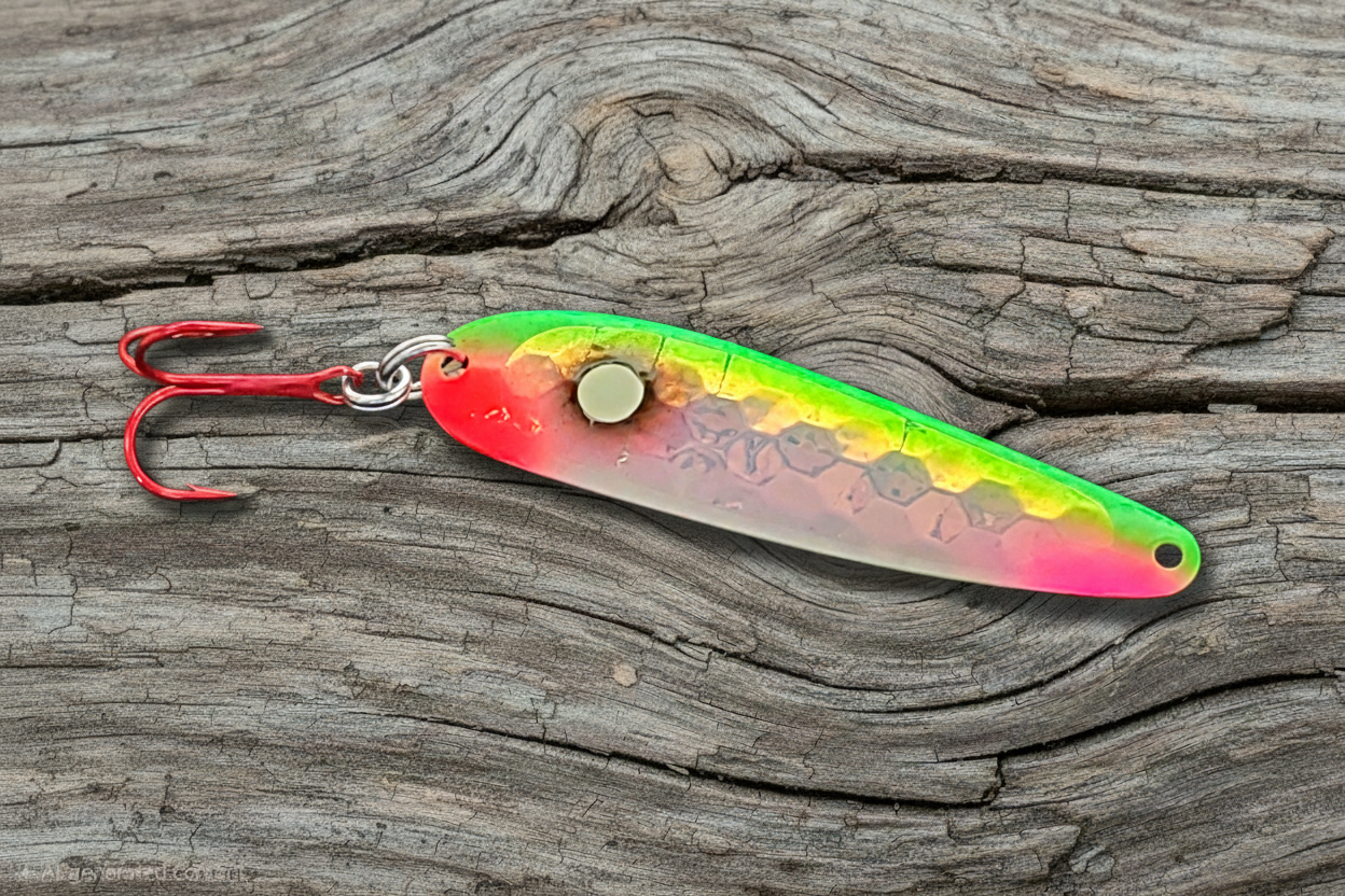Zombie Fruit Spoon on Driftwood - Light Shadow